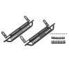 Compatible with Traxxas for TRX-4 for TRX4 1/10 RC Crawler Car Parts 1Pair Metal Side Pedal for Rock Sliders Foot Guard Plate RC Accessories view 1