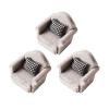 3 Sets 1:12 Scale Mini Dollhouse Couch with Pillow, Mini Furniture Single Sofa Chairs Micro Scene Decoration Dollhouse Furniture & Accessories Photo Props view 1