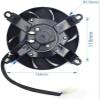 Cooling Fan 6 Motocycle Radiator Dc Engine Electric Large Flow Cooler, for Universal AC Condenser Module view 2