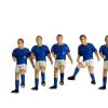 Yunmeryker 22 Pieces Mini Soccer Player Model Toy Figures Tiny Figures Fine Craftsmanship PP Material Realistic Diorama Character Suitable for view 2