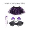 Children Bat Cosplay Set Cute Headwear Animal Costume Set for Stage Performance, Height under 100cm view 2