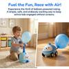 Animal Air Powered Balloon Car Toy, Children's Balloon Car,early Education and Intelligence, Air Powered Balloons Cars Launcher Set, 2-in-1 Races on Ground & Flies in Air for Party Fun (#A+2car) view 3