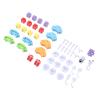 Alomejor 3D Track Set, USB Rechargeable Race Car Tracks with Gravity Defying Stunts and Modular Design, for Kids STEM Learning and Interactive Play view 2