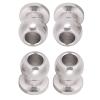 Alomejor 8Pcs RC Shock Damper Ball Head, Metal Silver with Improved Load Bearing, for 1 10 Hpi Hsp Losi Axial Himoto RC Car view 3