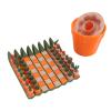 SENECESLI Plant Chess Set, Portable Travel Chess Board & Pieces with Flowerpot Storage, Funny Plant Themed Game for Adults & Teens view 4