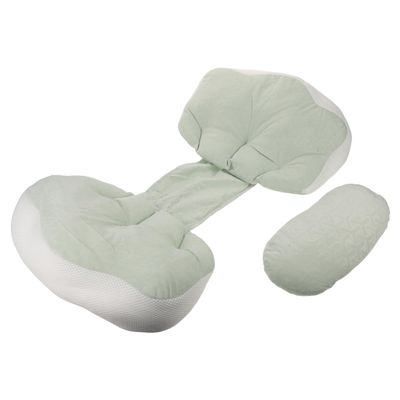 HOOTNEE Maternity Pillow for Pregnant Women Back Support Adjustable Belly Wedge Pillow Soft Breathable for Side Sleeping and Pregnancy Comfort