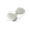 HOOTNEE Maternity Pillow for Pregnant Women Back Support Adjustable Belly Wedge Pillow Soft Breathable for Side Sleeping and Pregnancy Comfort view 2
