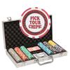 Pick Your Chips | The Ultimate Poker Chip Set in Case | 14-gram Heavy Clay Composite | Custom Build Your Casino Chips for Tournament or Cash Game, Texas Holdem or Blackjack (300-count Aluminum) view 1