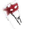 BESPORTBLE Butterfly Dragon Prom Mask with Stick for Women and Men Handheld Masquerade Party Mask Mardi Gras Ball Costume Accessory view 2