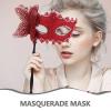 BESPORTBLE Butterfly Dragon Prom Mask with Stick for Women and Men Handheld Masquerade Party Mask Mardi Gras Ball Costume Accessory view 3