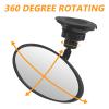 BESPORTBLE Car Seat Mirror with 360 Rotation Suction Cup, Rear Facing Automotive Mirror for Safety, Wide Angle Adjustable Rearview Accessory for Cars and Trucks view 3