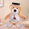 A Hug From Heaven On Graduation - Personalized Teddy Bear 2026, Custom Photo Memorial Graduation Gift for Grandson, Granddaughter from Grandpa, Grandma, Sympathy Message Class of 2026 Bear from Heaven view 4