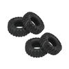 Hotteam Hobby Brass Offset 3.6mm Beadlock 0.7'' Wheel RimsTire 20mm Outer Diameter for AXIAL SCX30 Ford Bronco 4X4 Jeep K10 Upgrade Parts (0.7 14x35mm Tire) view 3