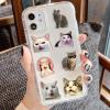 100Pcs Funny Cat Stickers, Cute Meme Cat Sticker Pack, Pet Material Decorative Stickers for Journals, Desks, Notebooks, DIY Crafts, and Daily Use view 2