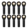 10PCS M2 M3 Rod End Ball Joints Plastic Tie Rod Ends with Steel Ball Right Hand Thread for RC Car Boat Airplane(M3 27MM) view 4