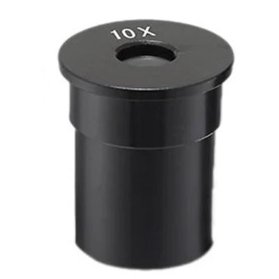 1PCS 23.2mm Interface Mount Size Microscope Eyepiece 5X 10X 12. 16X Optical Lens Eyepieces for Microscopes Astronomical Telescope Part(1PCS 10X)