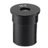 1PCS 23.2mm Interface Mount Size Microscope Eyepiece 5X 10X 12. 16X Optical Lens Eyepieces for Microscopes Astronomical Telescope Part(1PCS 10X) view 1