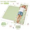 Toddler Nap Mat, Kids Sleeping Bag with Pillow & Minky Blanket, Boys Girls Extra Large Rolled Nap Mats for Preschool Daycare Camping Kindergarten view 2