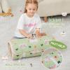 Toddler Nap Mat, Kids Sleeping Bag with Pillow & Minky Blanket, Boys Girls Extra Large Rolled Nap Mats for Preschool Daycare Camping Kindergarten view 4