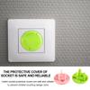 GALPADA 60pcs Electrical Outlet Covers Socket Protectors Plug Safety Caps with Pull Ring Insulated for Home Childproofing Random Color view 3