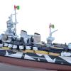1/1000 Italian Battleship Roma Battleship Military Model Diecast Ship Model for Collection Toys New view 3