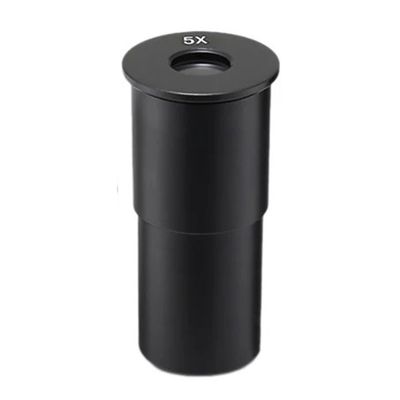 1PCS 23.2mm Interface Mount Size Microscope Eyepiece 5X 10X 12. 16X Optical Lens Eyepieces for Microscopes Astronomical Telescope Part(1PCS 5X)