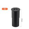 1PCS 23.2mm Interface Mount Size Microscope Eyepiece 5X 10X 12. 16X Optical Lens Eyepieces for Microscopes Astronomical Telescope Part(1PCS 5X) view 2