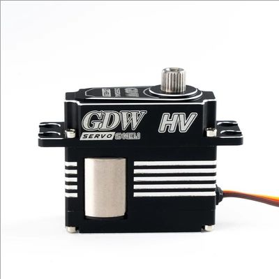 12KG Steel Gear Coreless Medium Digital Servo 4.8-8.4V Aluminum Heatsink Case for 505/XL520/500X RC Helicopter