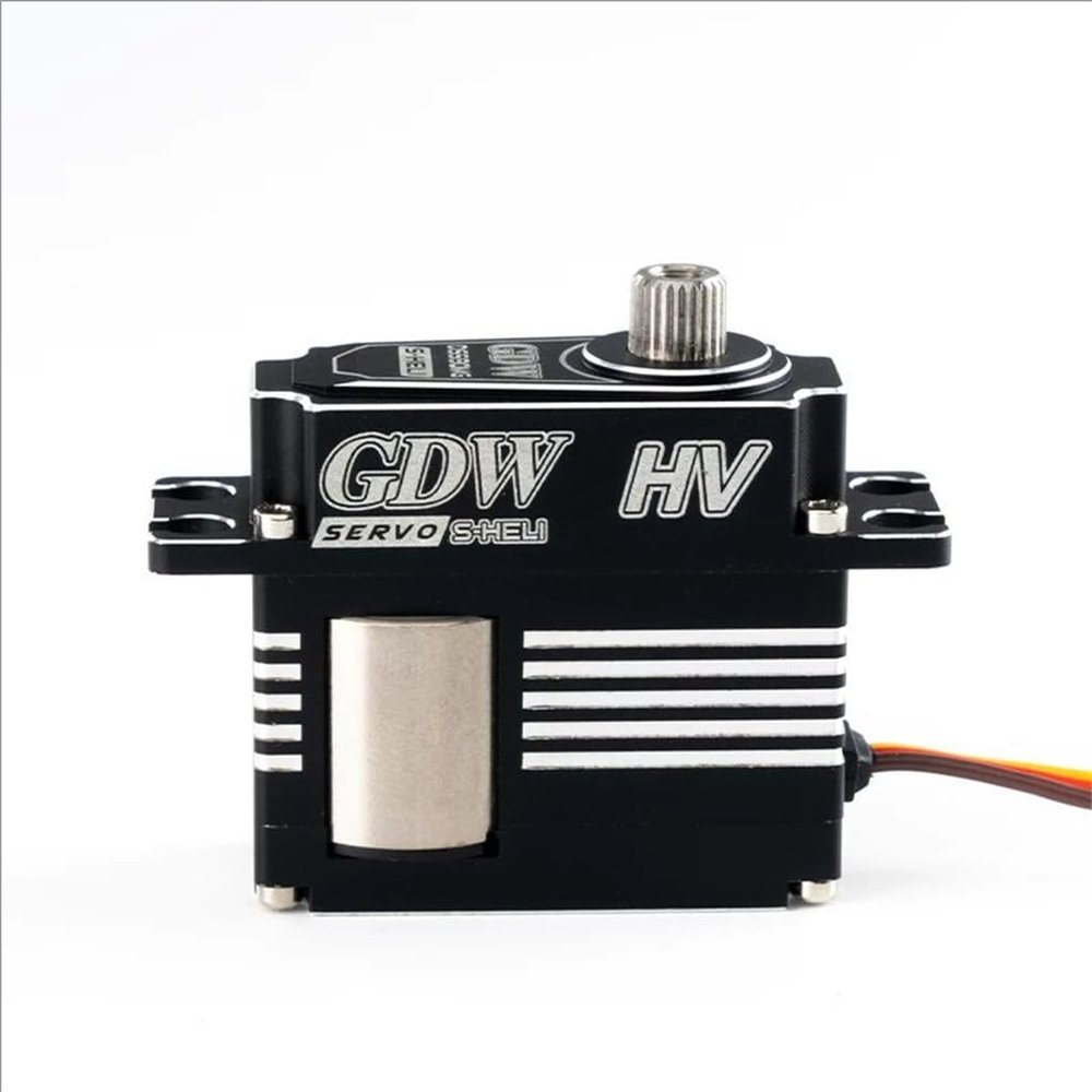 12KG Steel Gear Coreless Medium Digital Servo 4.8-8.4V Aluminum Heatsink Case for 505/XL520/500X RC Helicopter