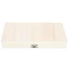 HANABASS Wooden Microscope Slide Storage Box 50-Compartment Slide Holder Specimen Case for Laboratory and Classroom Science Supplies view 1