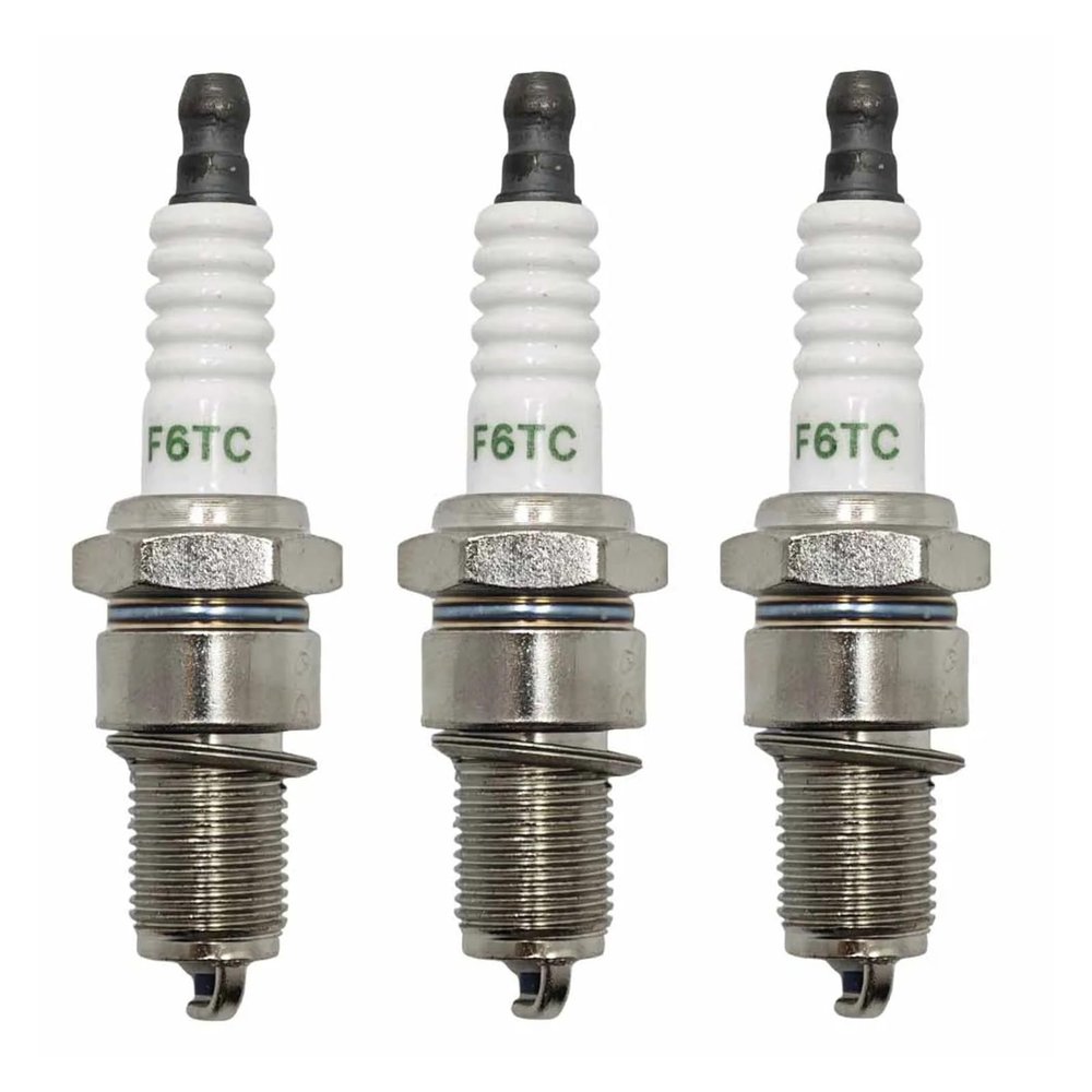 CRJKLSVRM 3 Pieces Plugs Compatible with GX160 GX200 GX240 GX270 GX340 GX390 168F 170F 188F 190F Four Stroke Engine Parts Universal