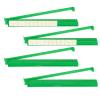 BIDELAV 4 Pcs 18.7" Mahjong Racks with Pushers, Non-Slip Acrylic Large Mahjong Racks for Game Night American Mah Jong Lovers Mahjong Accessories and Gifts (Green) view 1
