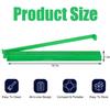 BIDELAV 4 Pcs 18.7" Mahjong Racks with Pushers, Non-Slip Acrylic Large Mahjong Racks for Game Night American Mah Jong Lovers Mahjong Accessories and Gifts (Green) view 2