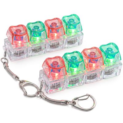 Hyekit Keyboard Fidget Toy, Heart Shape Clicky Button Stress Relief 2 Pack
