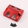 Rc Upgrade Components For Traxxas For E-Maxx For Summit For E-Revo For Revo 3.3 Metal Servo Protective Cover RC Upgrade Modification Repair Parts(Red) view 2