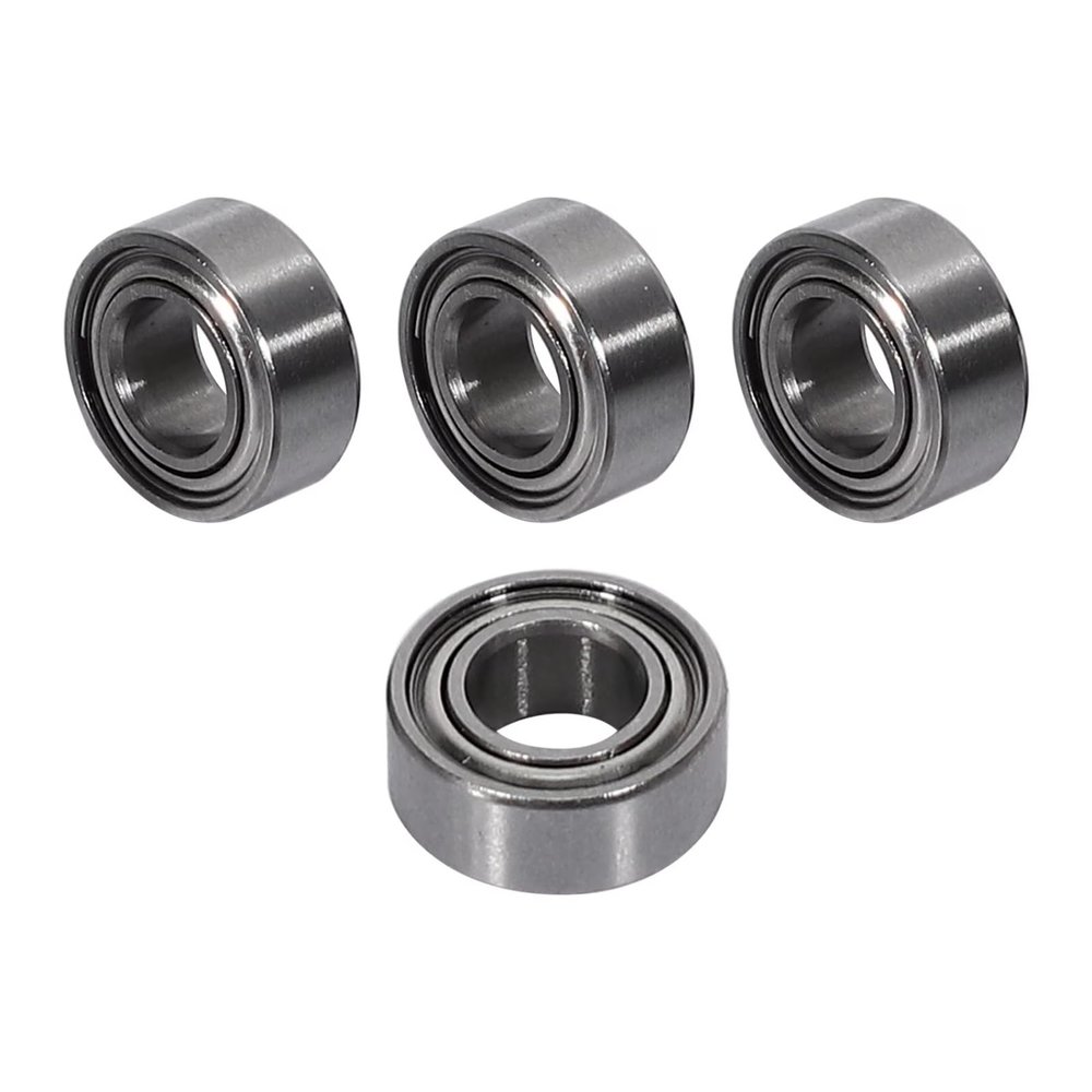Compatible with JLB for Racing for Cheetah 1/10 Brushless RC Car Parts Accessories 4 Pcs Ball Bearing(5X10X4MM) BE002 RC Assortment