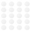 ABOOFAN 20pcs 58mm Round Badge Protective Covers Medals Collection Holder for Coin Display and Storage Suitable for Collectible Pins view 1