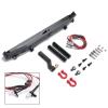 Rc Bumper Modification For Trx-4 1/10 Rear Bumper With Light And D Rings RC Crawler Car Upgrade Parts Accessories Modified Replacement view 3