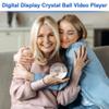 Cenroelon Crystal Ball Video Player Uploadable Video Storage Sphere for Kids Adults-for Celebration, Birthday, Wedding Memories view 3