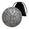 1913 Elephant Hobo Coin Pendant Pouch - US Liberty Eagle Novelty Lucky Coin Morgan Coin Challenge Coin Commemorative Coin Jewelry Bag view 1