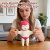14cm/5.51in Cute Soft Big Doll Squeeze Toy Office Stretch Anxiety Stress Relief Sensory Toy Attract of Delicate Cute Sand Squishy Toys (Random Clothes White) view 4