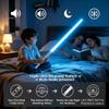 CHINEYDY Dueling Lightsaber,24 RGB Colors Smooth Swing Light Saber,USB Rechargeable with FX Sound & Motion Sensors,Flexible Safe Light Up Sword for Kids Adults Cosplay (Silver) view 4