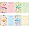 BrightRow 4 Pcs Mahjong Shuffler Cards for Tiles Mixing & Shuffling Portable Mah Jong Accessories Gift Party Supplies Waterproof Rules Printed Mixer 7 x 5 in for Tiles Lover(Pastel,Linear,Bird) view 1
