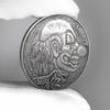 1936 Clown Riding Unicycle Hobo Coin Pendant Pouch - US Liberty Eagle Novelty Coin Lucky Coin Morgan Coin Challenge Coin Jewelry Bag view 3