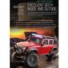 Mechryptic All-Terrain RC Rock Crawler Car, 1/16 Scale 2.4G Full-Proportional 4WD RC Climbing Car with LED Lights, Long Playtime, Collectible Gift for Adults (RTR Version) view 2