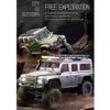 Mechryptic All-Terrain RC Rock Crawler Car, 1/16 Scale 2.4G Full-Proportional 4WD RC Climbing Car with LED Lights, Long Playtime, Collectible Gift for Adults (RTR Version) view 3