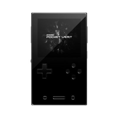 AYANEO Pocket VERT Android Handhelds Gaming Console, 3.5'' 1440x1600 High PPI LCD, Snapdragon 8+ Gen 1, Full CNC Metal Body & Glass Panel, Retro & Cloud Gaming Device (Midnight Black, 8G+128G)
