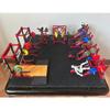 BlockForge Mini Playsets Model to Display, 1/12 Scale Mini Hack Squat Machine Set with Barbell, Bench Press Squat Rack, Desktop Collectible Display Gift for Fitness Enthusiasts view 2