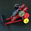 BlockForge Mini Playsets Model to Display, 1/12 Scale Mini Hack Squat Machine Set with Barbell, Bench Press Squat Rack, Desktop Collectible Display Gift for Fitness Enthusiasts view 3