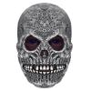 Scary Skull Mask,Full Head Ghost Skeleton Mask,Horror Demon Skull Headgear Dress Up for Halloween Birthday Role-Play Party view 1